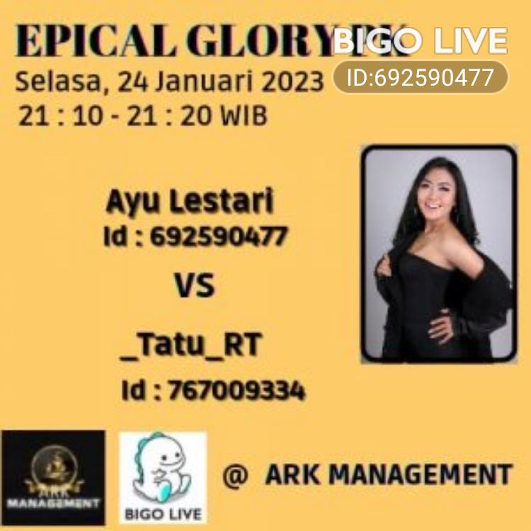 Datang dan saksikan Ayu Lestari🎙️  streaming langsung di #BIGOLIVE dan dapatkan teman baru! https://slink.bigovideo
slink.bigovideo.tv/Kd1d2D