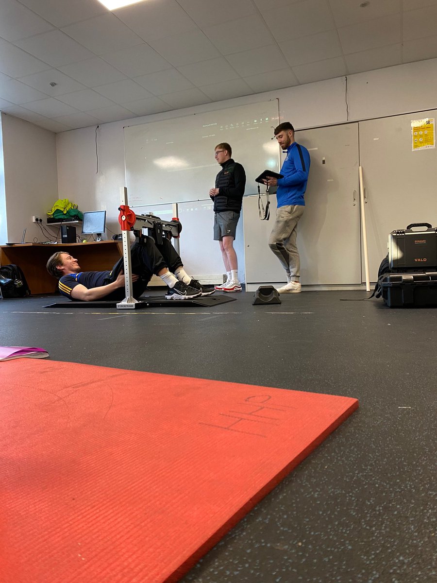 NiallDuffyAT's tweet photo. A bit of a change up in the running order last week!! 

 It was great to head back to @DCU to talk all things objective measurement and Musculoskeletal technology with the Final Year Athletic Therapy and Training students.  1/3 https://t.co/MelUvF4ozw