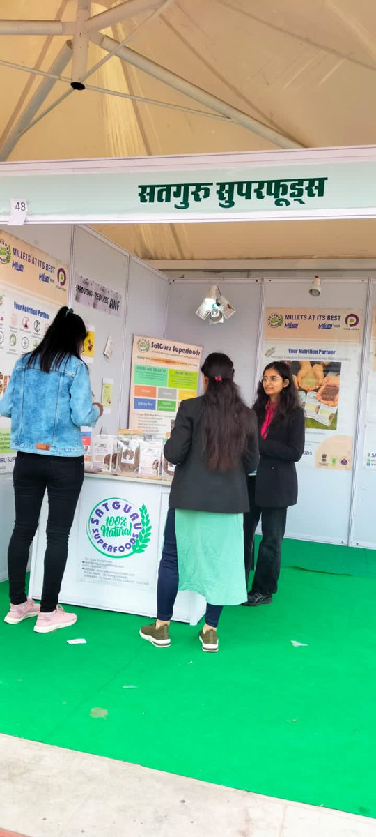 IYM2023's tweet photo. Two days Krishi Mahotsav mela is being organised at Kota in Rajasthan state on 24th &amp; 25th January 2023 for promotion of Millets and its products.

#IYM2023 #YearofMillets
@PMOIndia @ombirlakota @nstomar @KailashBaytu @ShobhaBJP @g20org @FAO @Shubha671 @AgriGoI @icarindia https://t.co/vmrOdKm7a1