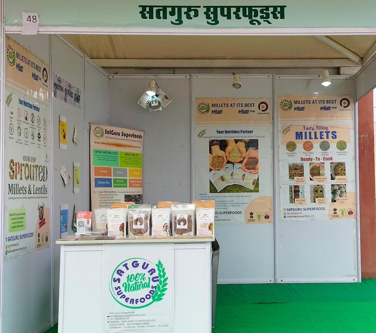 IYM2023's tweet photo. Two days Krishi Mahotsav mela is being organised at Kota in Rajasthan state on 24th &amp; 25th January 2023 for promotion of Millets and its products.

#IYM2023 #YearofMillets
@PMOIndia @ombirlakota @nstomar @KailashBaytu @ShobhaBJP @g20org @FAO @Shubha671 @AgriGoI @icarindia https://t.co/vmrOdKm7a1