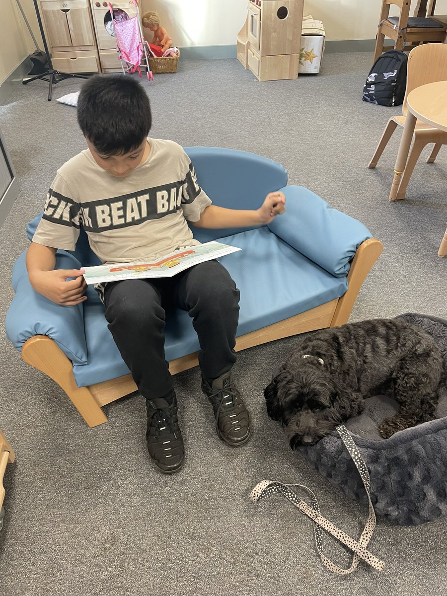 Another Ozzy session complete, as well as reading we discussed our emotions and played some games 🐾💙