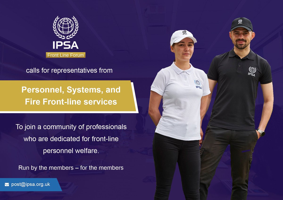 #FrontLineForum is looking for individuals dedicated to the #development of #frontline #securityprofessionals. As a sector representative, you will have a chance to bring your colleagues’ concerns to the forefront.

Are you ready to lead the change?

#security #securityindustry