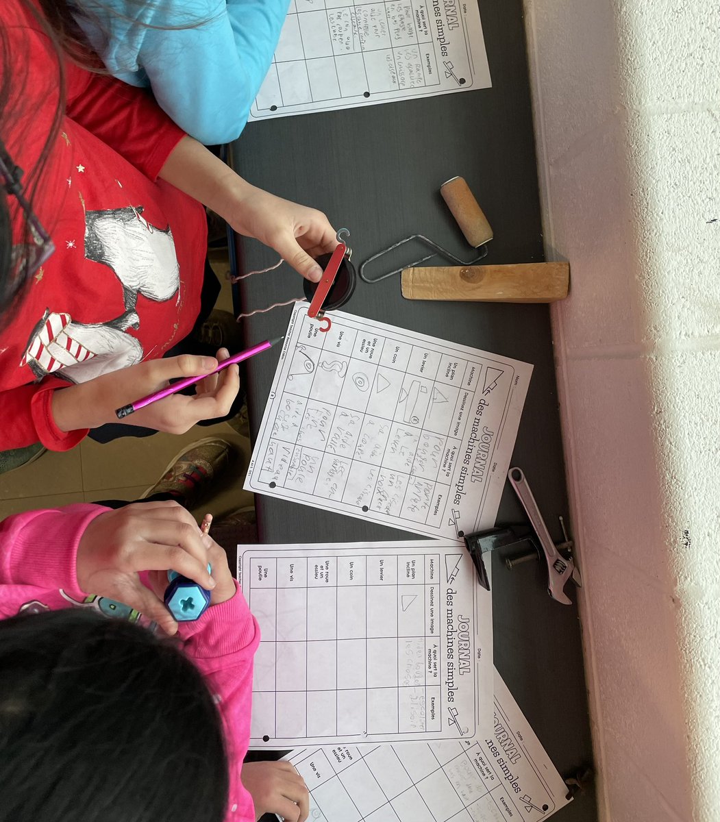 In science today, we are exploring simple and complex machines in everyday life. <a href="/DesmondHDSB/">Viola Desmond Public School</a>