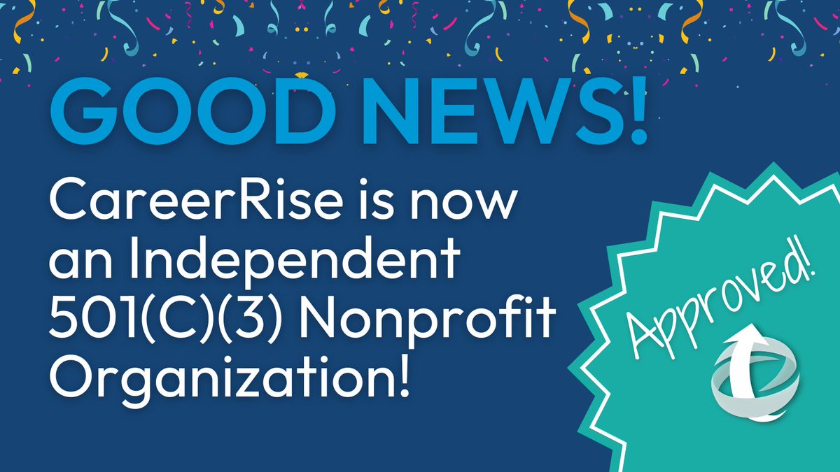 CareerRise is proud to announce that we have officially transitioned to an independent 501(c)(3) nonprofit organization, effective January 1, 2023! Read the press release here: careerriseatlanta.org/careerrise-a-l…