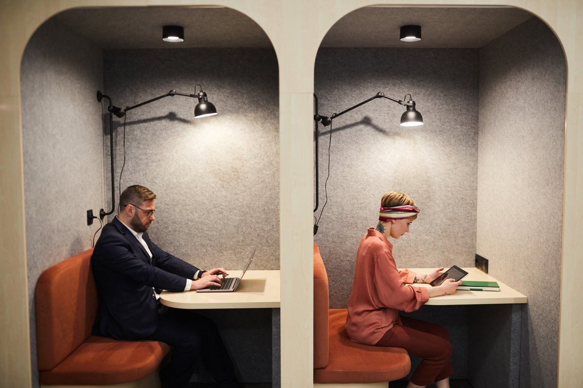 McFegganBrown's tweet photo. #OfficePods have become increasingly popular over the last 5 yrs.
Providing a functional solution for #autonomousworking & private meetings within the #openplanoffice, it's no wonder that they are so in demand.
Find out more here 👉 https://t.co/sfWaTnFYWM https://t.co/n2MSPVNVcH