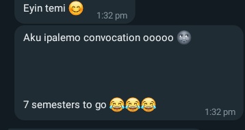 kendrakellpen56's tweet photo. In one department in the faculty of education. Our class rep us.
Just dey play
#OAUTwitter https://t.co/vzzpEb5I8y