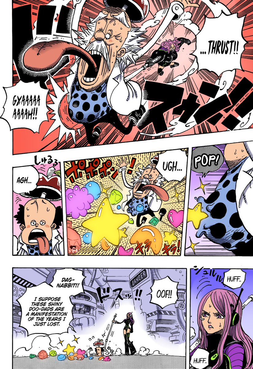 One Piece Chapter 1072. Colored. (Ice D. Cream) (1/4) I continue