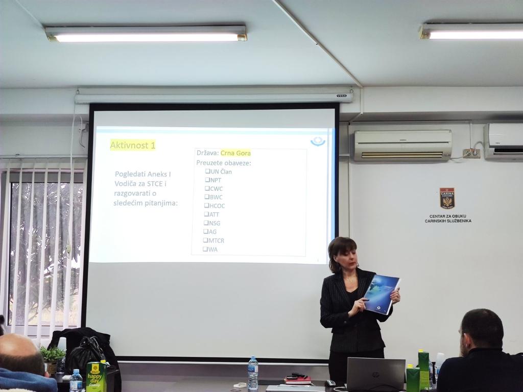 WCO_OMD's tweet photo. Happening this week! #STCE is holding a national training for the 🇲🇪 Montenegro #Customs funded by Global Affairs Canada to strengthen customs role against #IllicitTrafficking of #WMDs and related items.
#WCO #STCEProgramme @Customs_MNE @GAC_Corporate https://t.co/4YQmAj6aZy