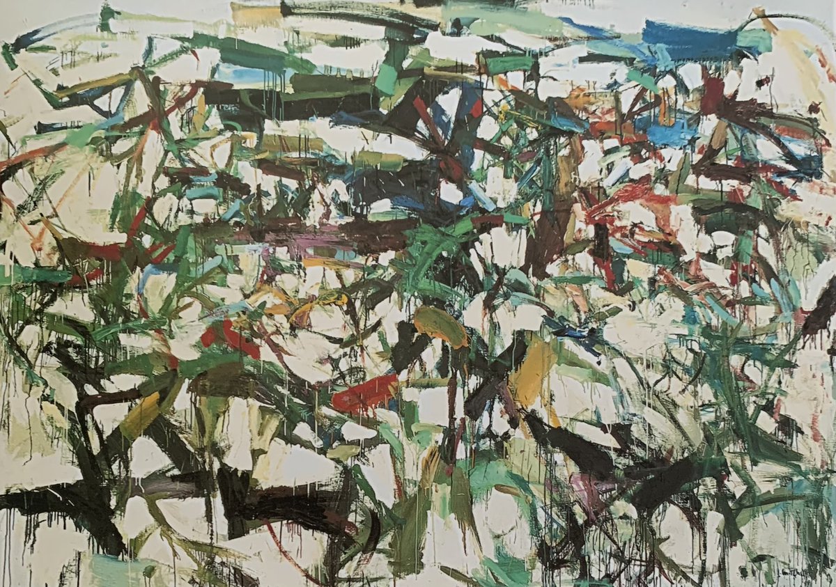 #JoanMitchell “Lady Bug” 1957 #American #Abstract artist