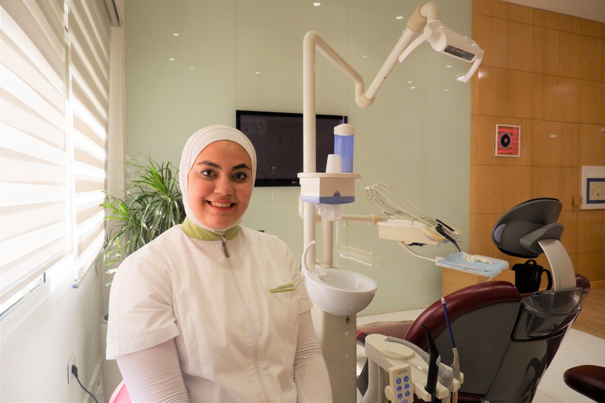AneraOrg's tweet image. “When I completed [Anera's] dental assistant course, the employer decided to hire me full time because I proved my capability and showed sincere interest in the work.” - Amanda #InternationDayofEducation