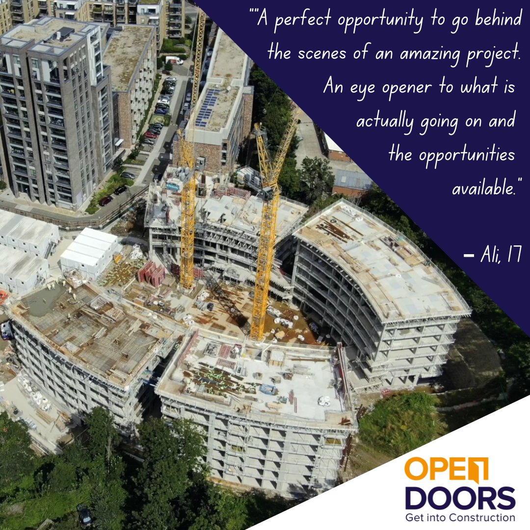 Amazing sites are taking part in #OpenDoors23 across England, Scotland and Wales - take a look at which sites are near you and book your visit today!

🌐 opendoors.construction