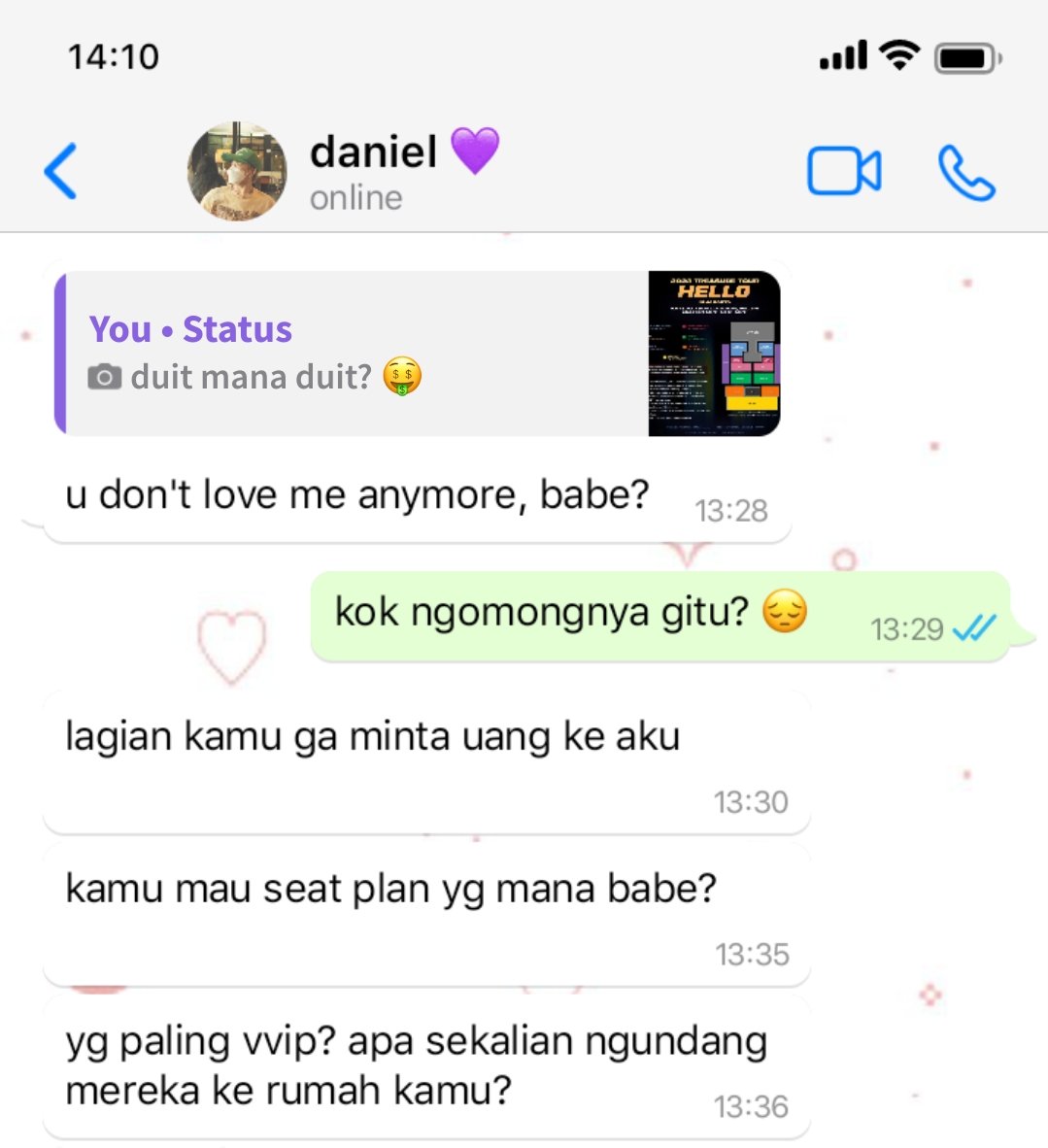 arestebee's tweet photo. rich boyfie and his love

—
choi hyunsuk few tweets au https://t.co/plnZxsMIWN