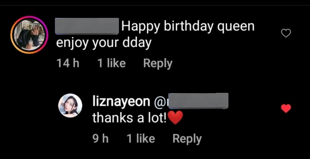 Allnndrh_m's tweet photo. I still can't believe that I'm one of your lucky fans that you read my comments and reply or react to my message in your post, you're so kind  and beautiful unnieeee https://t.co/yA1qgscdqQ