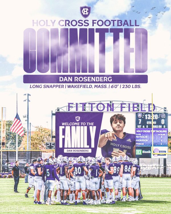 Committed <a href="/HCrossFB/">Holy Cross Football</a> <a href="/coachdc34/">Drew Canan</a> <a href="/CoachBobChesney/">Robert Chesney</a> <a href="/CoachScottJames/">Scott James</a>