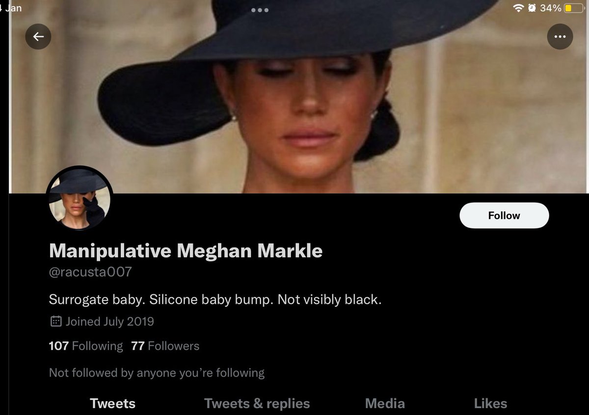 Angie_RejoinEU's tweet photo. @racusta007 @cbouzy
@scobie
#BotSentinel
#HarryAndMeghan
#AnotherHateBot 👇🏼
#Coronation
#Spare
Hundreds of posts from similar #HateBot accounts
Can’t anyone with more power than me do something to stop this?
I don’t like ‘reporting’ accounts but these #HateBot accounts are everywhere https://t.co/kWLlvINVoa