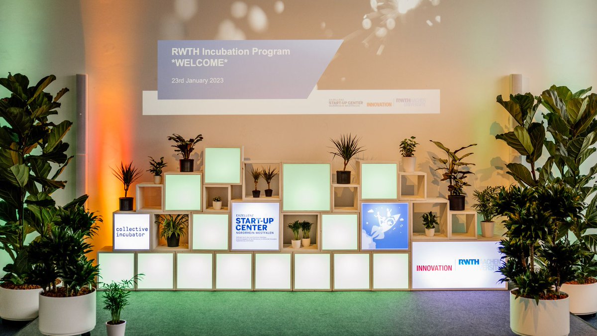 RWTHInnovation's tweet photo. Welcome to the 15 start-ups in the #SpringBatch2023 of our #RWTHIncubationProgram: #AiML, CashOnLedger , Cheetah AI, Circonomit, cylib, driveblocks, envoii technologies, #EventHorizon, #FloodWaive, #OmnivoreRecycling, Lisios, LuminoGen, The Oater, Untap &amp; upstair!
#ESCNRW @RWTH https://t.co/wYW6zfhKuX