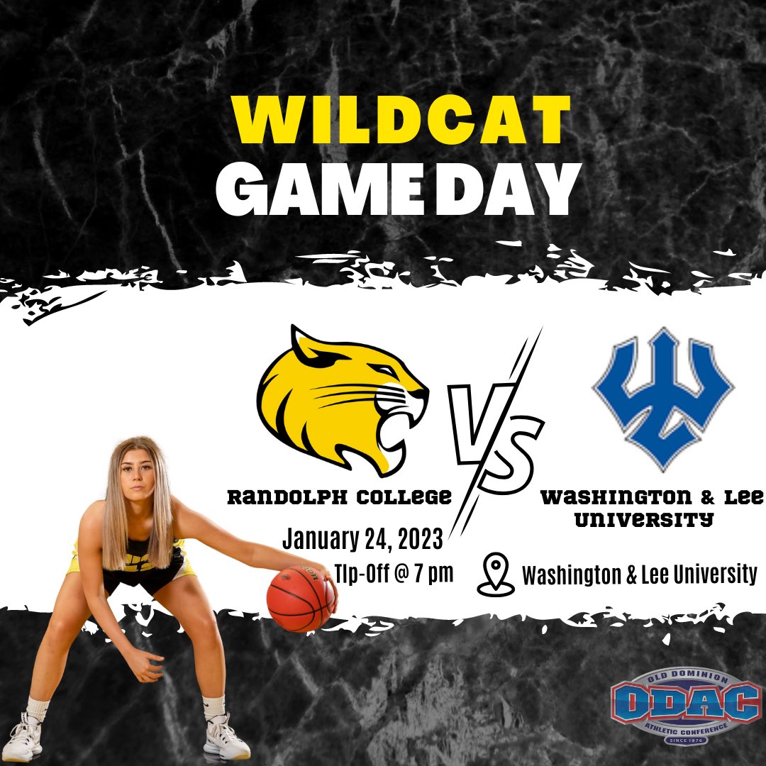 Game Day!! We are on the road tonight. We take on Washington &amp; Lee @7PM. Tune in to cheer us on!