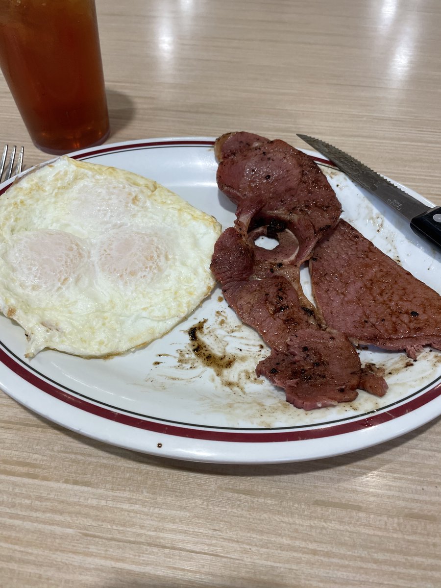 This is not the ham steak I can get at Village Pub or Ellis Island, that’s for sure!