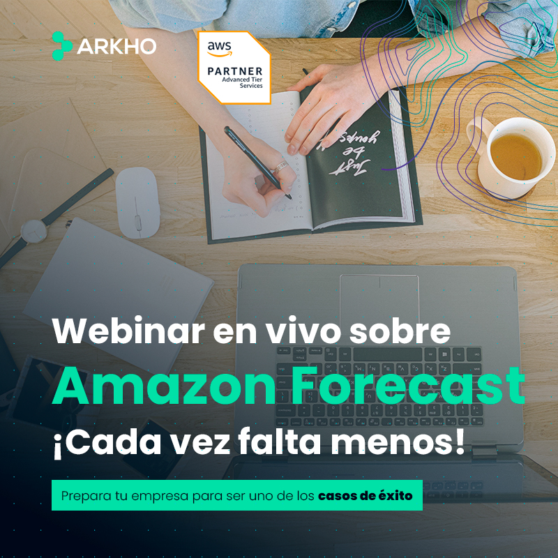 Arkho_io's tweet photo. 🔈¡Te invitamos al webinar gratuito en vivo sobre Amazon Forecast!🏃
Jueves 16/2 | 11 a.m. (CH) | 9 a.m. (CO PE)
Cupos limitados
Inscríbete aquí: https://t.co/RjSZ06njXH
¡Te esperamos! 🤗
#AWS#MachineLearning#ARKHO#AWSPartners #AmazonForecast #inteligenciaartificial #IA https://t.co/Lr3lynLyZL