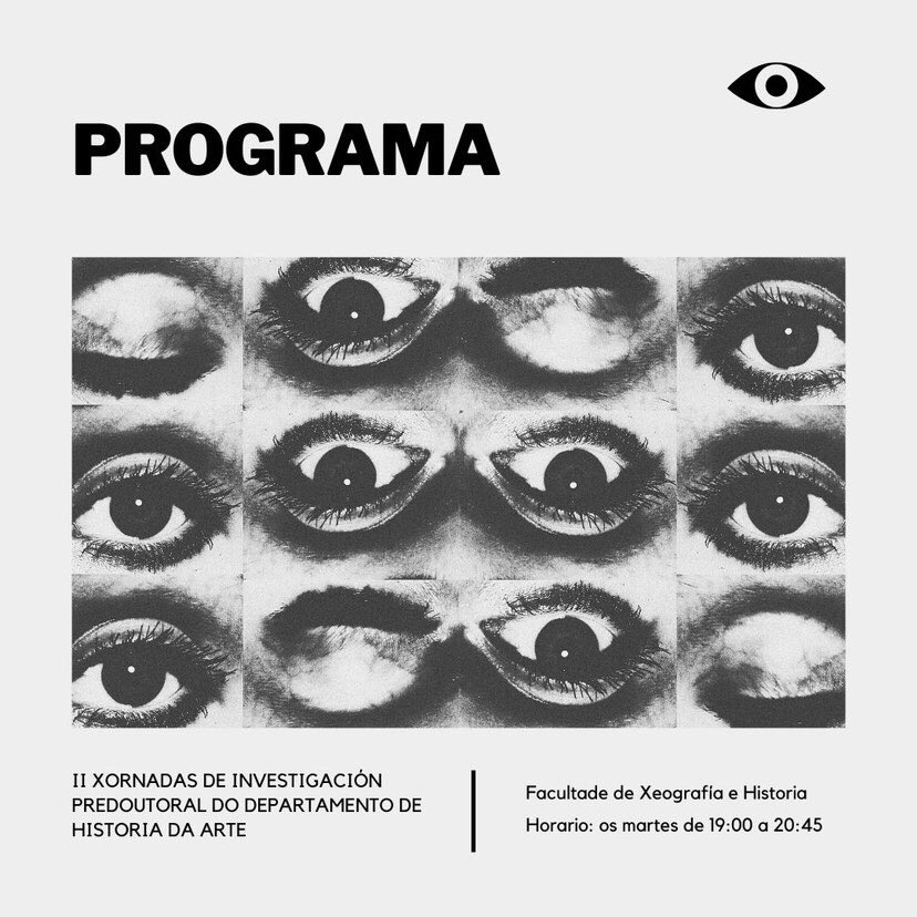 O martes 14 de febreiro estarei participando nas “II Xornadas de Investigación Predoutoral do Departamento de Historia da Arte”. 

linktr.ee/xornadasipdha

#robertoliveira #planetaoliveira #salcedadecaselas
<a href="/xornadasipdha/">IV Xornadas IPDHA</a> <a href="/UniversidadeUSC/">USC</a>