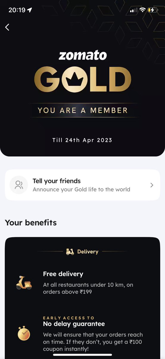 pranavvanand's tweet photo. So happy to be back! @zomato #Zomato #ZomatoGold https://t.co/WbBH4EXOgK