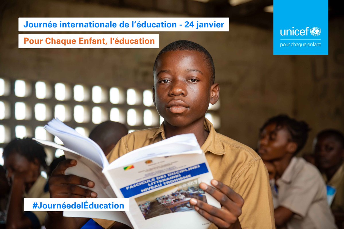 UNICEF Congo Brazza tweet media