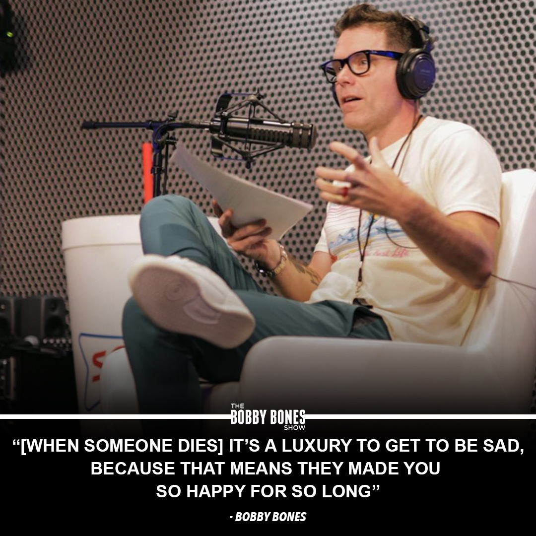 An important message from <a href="/mrbobbybones/">Bobby Bones</a> this morning ❤️‍🩹