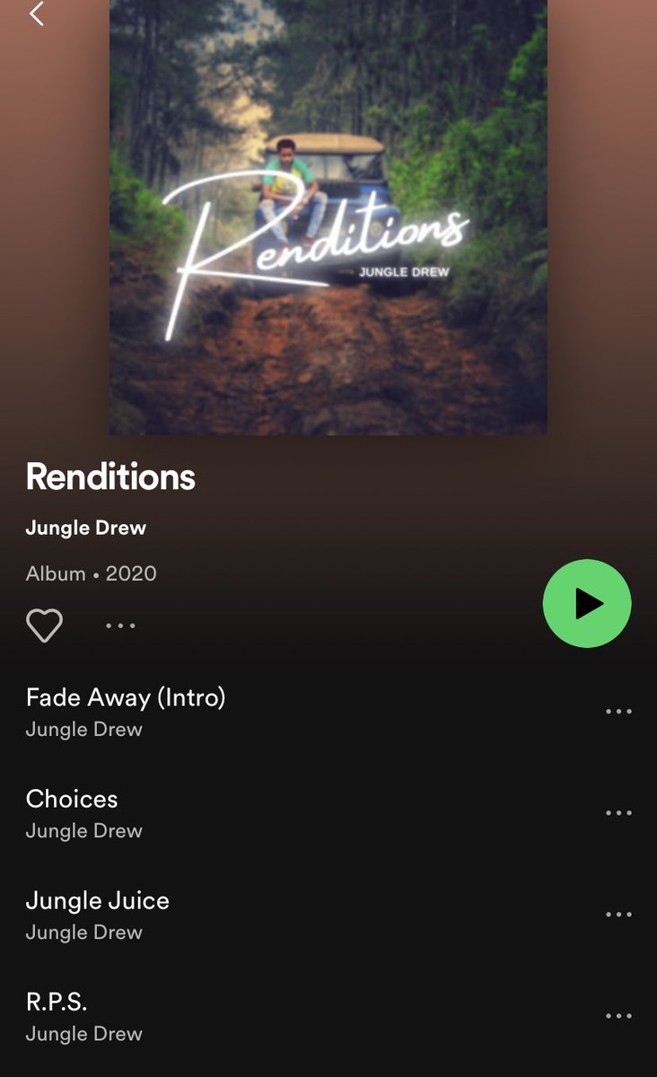 #jungledrew #spotifymusic  @jungledrew  take a listen to my cousins album #musictuesday