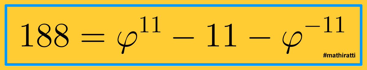 diegorattaggi's tweet photo. Day 188. #mathiratti #GoldenRatio #DaysOfTheYear https://t.co/0vhUqoBbha