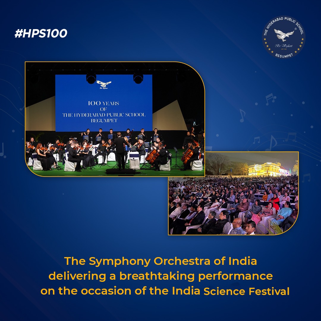 The Symphony Orchestra of India captivated the audience at the 4th edition of the India Science Festival. It was hosted as a part of our Centenary Celebrations. The performance brought the auditorium to life. 
#IndiaScienceFestival #SymphonyOrchestra #CentenaryCelebrations #HPS