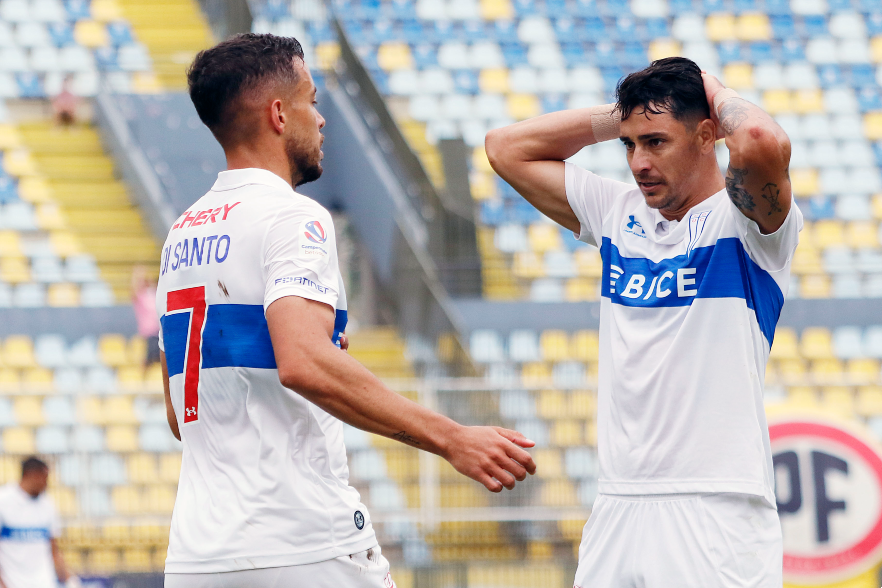 PrensaFutbol's tweet photo. Franco #DiSanto y dupla con Fernando #Zampedri en #UniversidadCatólica ⚪️🔵: “Lo primordial para los dos es el equipo” https://t.co/AUppbZdlGV https://t.co/0enqdw2PdV