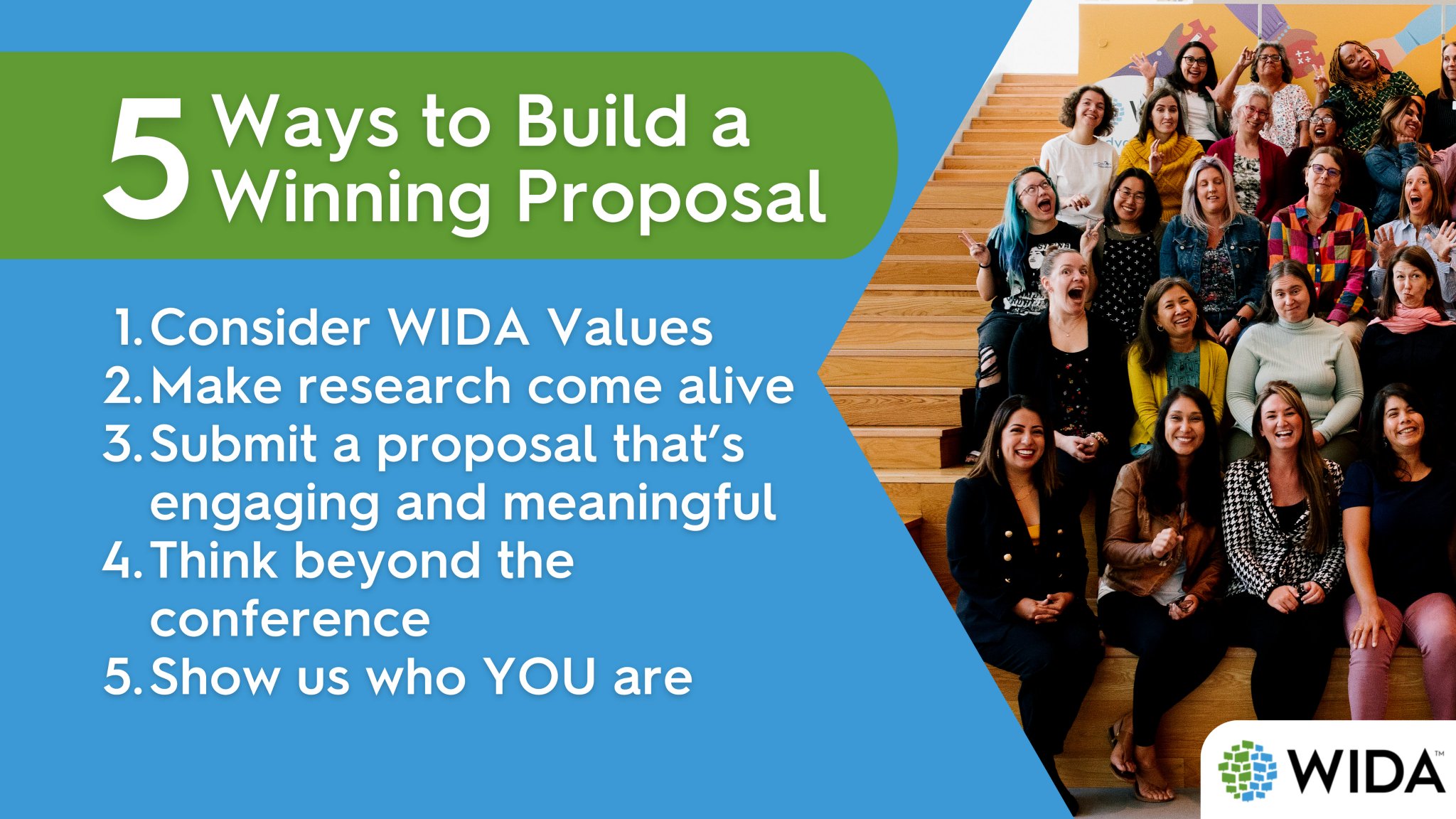 WIDA™ on Twitter "⏳ One week until proposals are due for the 2023 WIDA