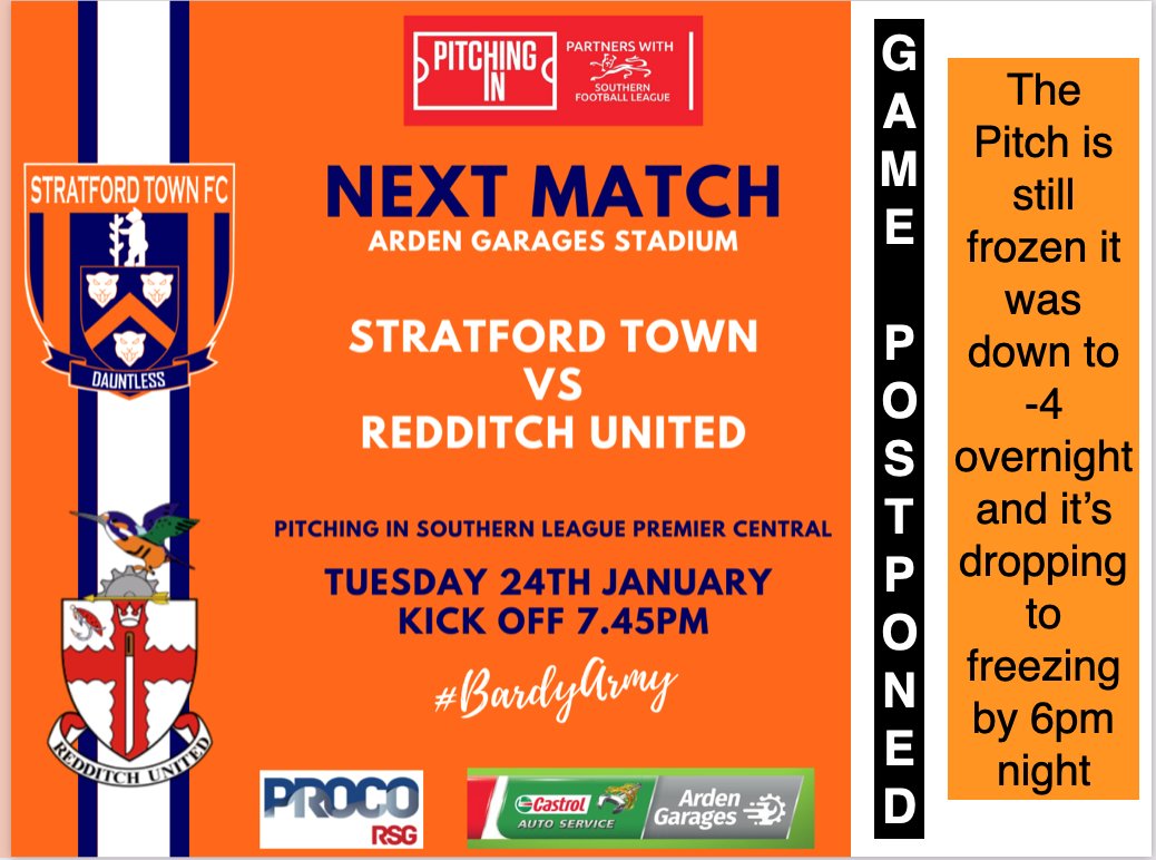 Stratford Town FC on Twitter: