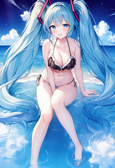 ミクさんの本を作らねば
AI 