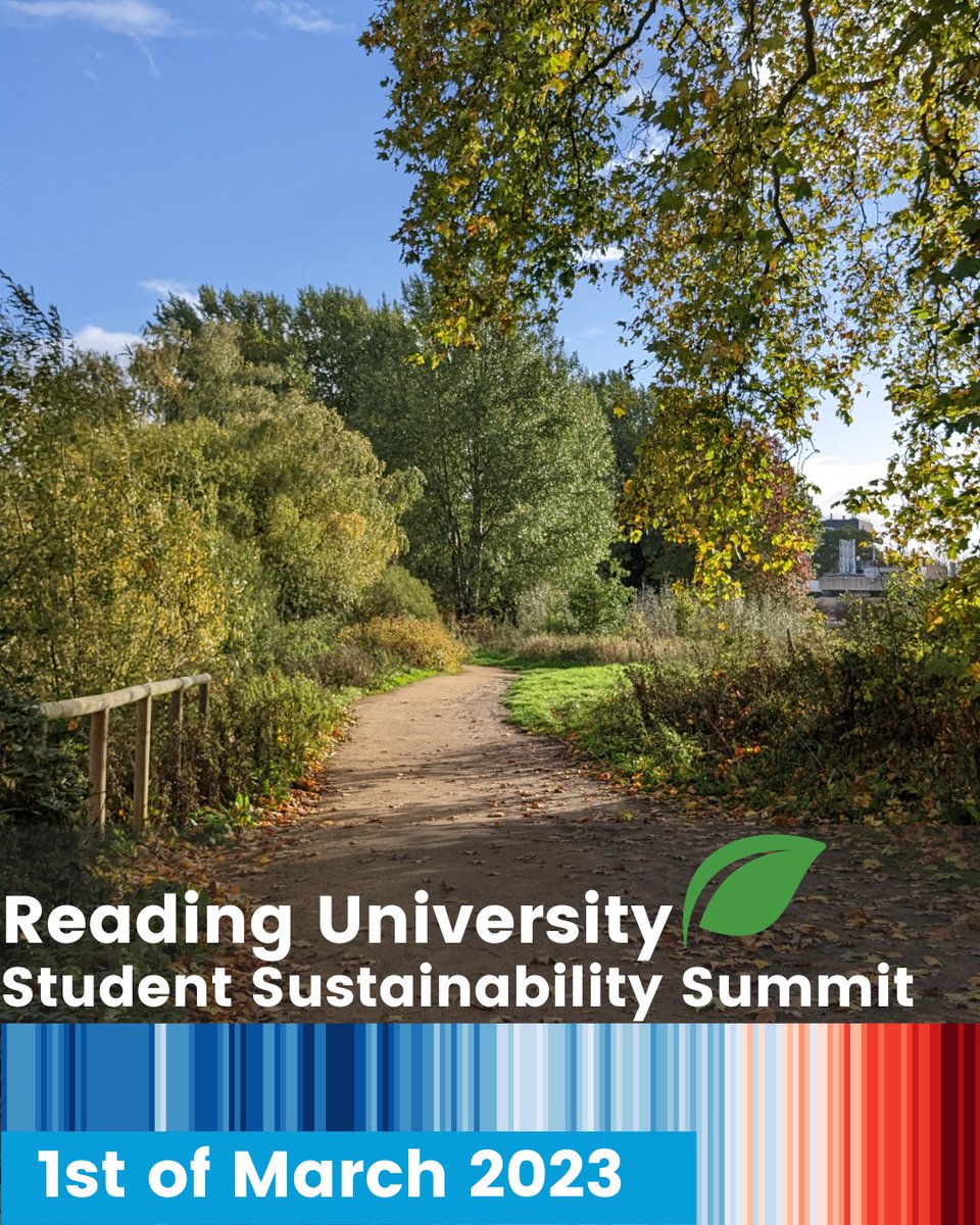 ReadingUniSU's tweet photo. The first-ever Reading University Student Sustainability Summit will now be held on March 1st!

There are lots of opportunity to get involved through presentations, posters and attending the day!📗🔬💚

Find out all about it here: https://t.co/CDCq5XZ7Jn https://t.co/TXEbKHzUbU