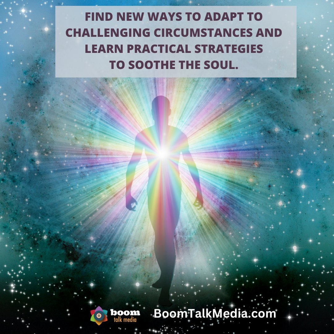 Boomgoddess's tweet photo. Find new ways to adapt to challenging circumstances and LEARN practical strategies to soothe the soul.
𝗕𝗼𝗼𝗺 𝗧𝗮𝗹𝗸 𝗠𝗲𝗱𝗶𝗮 𝗥𝗲𝗹𝗶𝗲𝗳-𝗟𝗲𝘁𝘀™
https://t.co/8BFYJGjhWt
#mindset #possibilities #tips #StressRelief #TheMindsJournal #MindTalk https://t.co/YmYruo8p3f