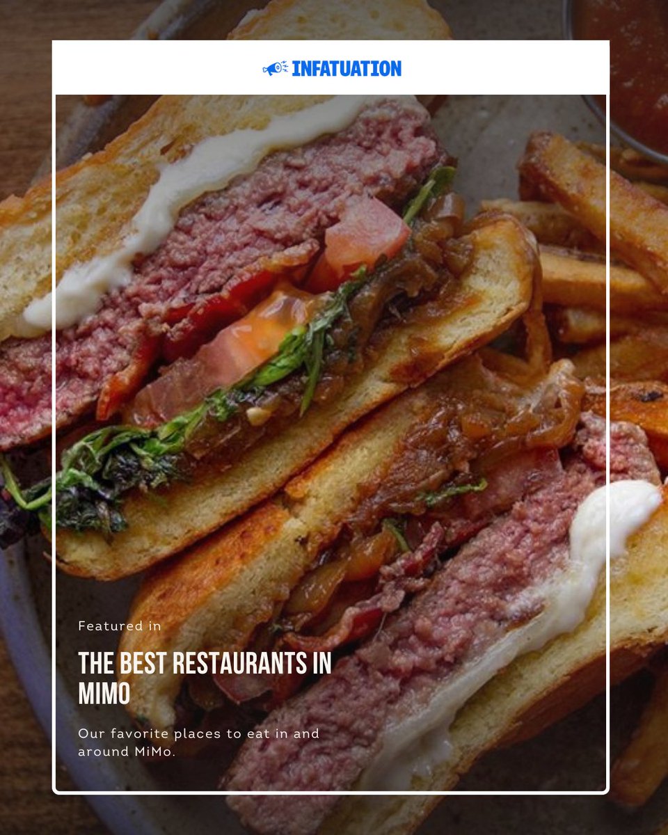 PinchMiami's tweet photo. Humbled to be featured in “THE BEST RESTAURANTS IN MIMO” by the Infatuation. ⠀
Sending lots of Pinch Love to ❤️ @infatuation_miami

“Technically Pinch is located just outside MIMO on 86th Street, but you’re already in the car, and it’s literally only an extra 90 seconds if ... https://t.co/Kc2SKp75Ri