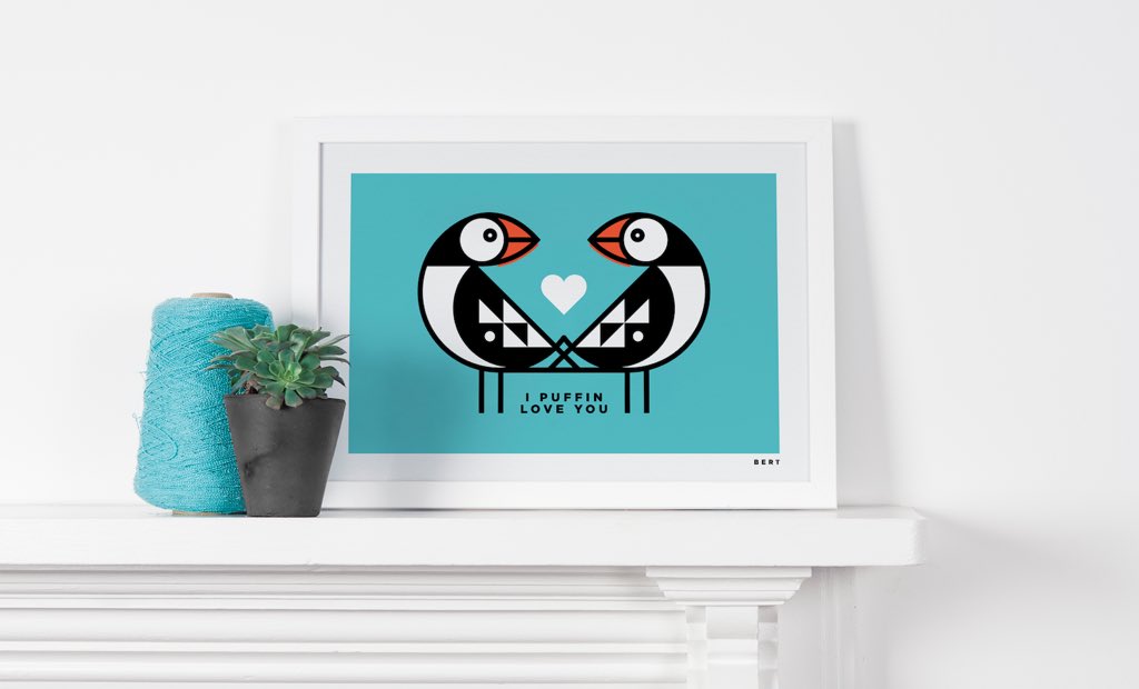 The Love Edit just landed 💕 New things, bestsellers and limited edition art prints like this 👏 Plus 20% off right now, use code LOVEEDIT 💕bertandbuoy.com