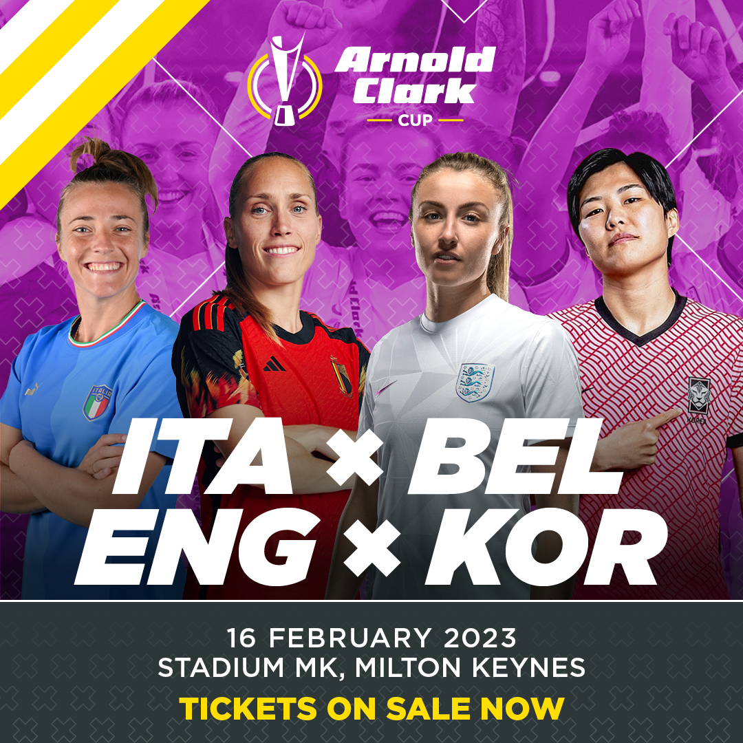 Bedfordshire FA (@bedsfa) on Twitter photo 🎫 TICKET COMPETITION 🎫
Share & Like this post to be in the draw to win tickets to watch the Lionesses ⬇️
x4 (Adult tickets)
x12 (U16 & 65+ tickets)
🏆 <a href="/ArnoldClarkCup/">Arnold Clark Cup</a>
📅 16TH FEB
📍 <a href="/Stadium_MK/">Stadium MK</a>
Buy tickets via 👇
bit.ly/3J7SoZF 🎫 TICKET COMPETITION 🎫
Share & Like this post to be in the draw to win tickets to watch the Lionesses ⬇️
x4 (Adult tickets)
x12 (U16 & 65+ tickets)
🏆 <a href="/ArnoldClarkCup/">Arnold Clark Cup</a>
📅 16TH FEB
📍 <a href="/Stadium_MK/">Stadium MK</a>
Buy tickets via 👇
bit.ly/3J7SoZF