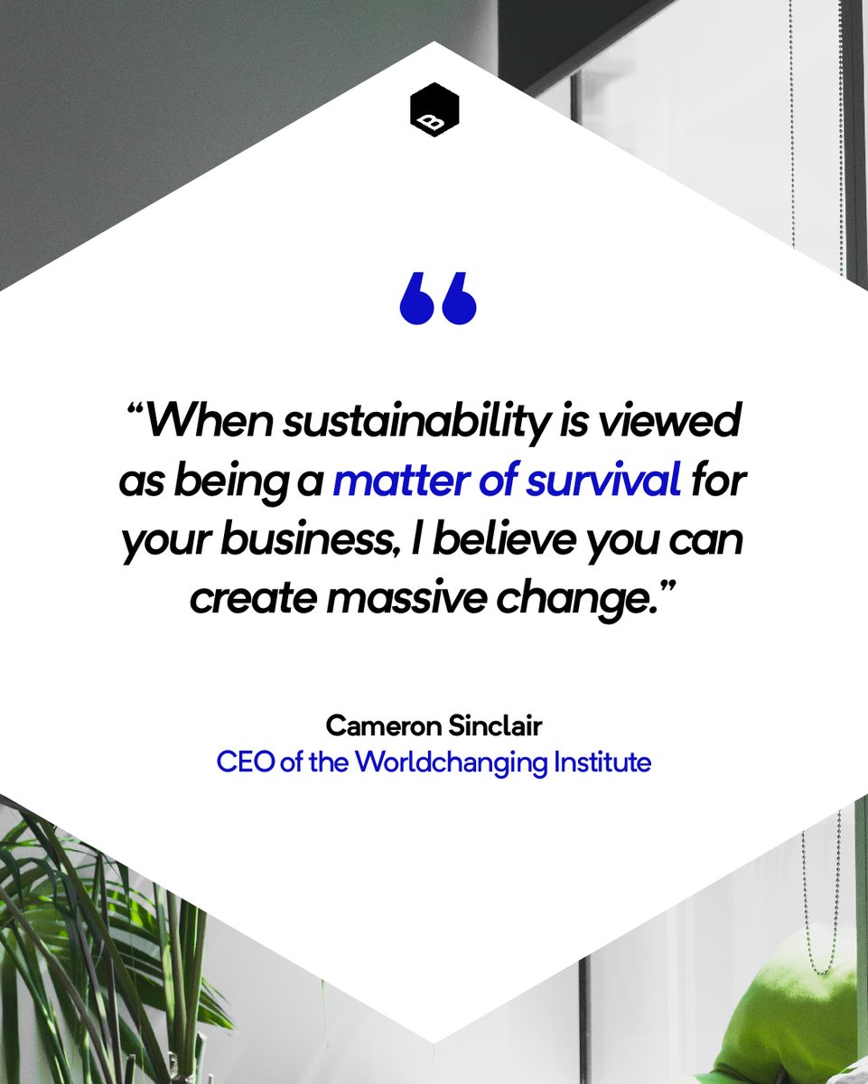 We must all work together to ensure sustainability is viewed as a matter of survival for our businesses. 

By making the necessary changes and committing to sustainability, we can create massive change in the commercial real estate industry. 

#sustainability #realestate