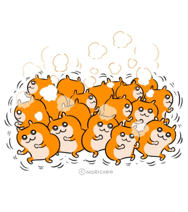 おおおおおおおおおおしおしおししししくくくくくららままままんんんんじゅゅゅう #クソハムちゃん 