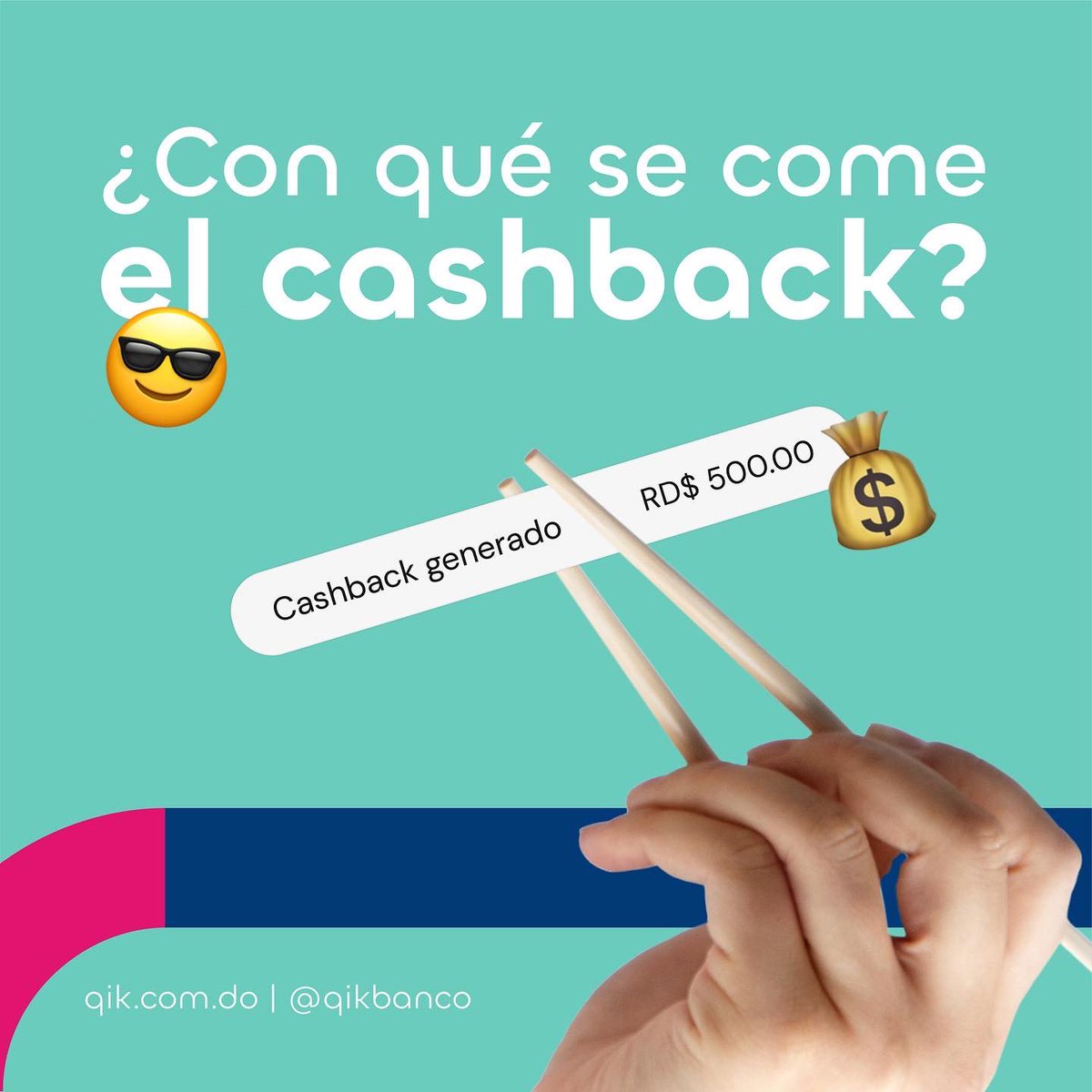 QikBanco's tweet photo. En #Qik creamos la #tarjetadecrédito más moderna y segura del mercado. 💳 Una tarjeta que puedes solicitar y gestionar de forma 100% digital, sin procesos en oficinas, ni papeleos. 🙌💙​ ​Y con #Cashback ilimitado ¿con qué se come eso? https://t.co/Ssb3GKua1d