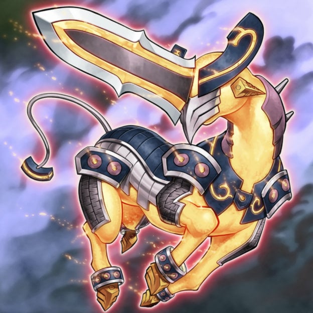 YGOPRODeck's tweet photo. Artwork Tuesday! π¨ Bujingi Quilin with this brilliant technique! #yugioh #yugiohtcg #yugiart #tcgartwork #yugiohart https://t.co/NwA4Y4VAO0