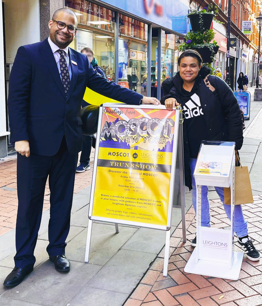 Leightons_1928's tweet photo. @Leightons_1928 brought a taste of New York to Reading over the weekend as patients were invited into practice for a special #Moscot Trunk Show. Alongside great frames and a few refreshments, there was also the opportunity to have an eye examination or style consultation. https://t.co/JnGhXkPZ1p