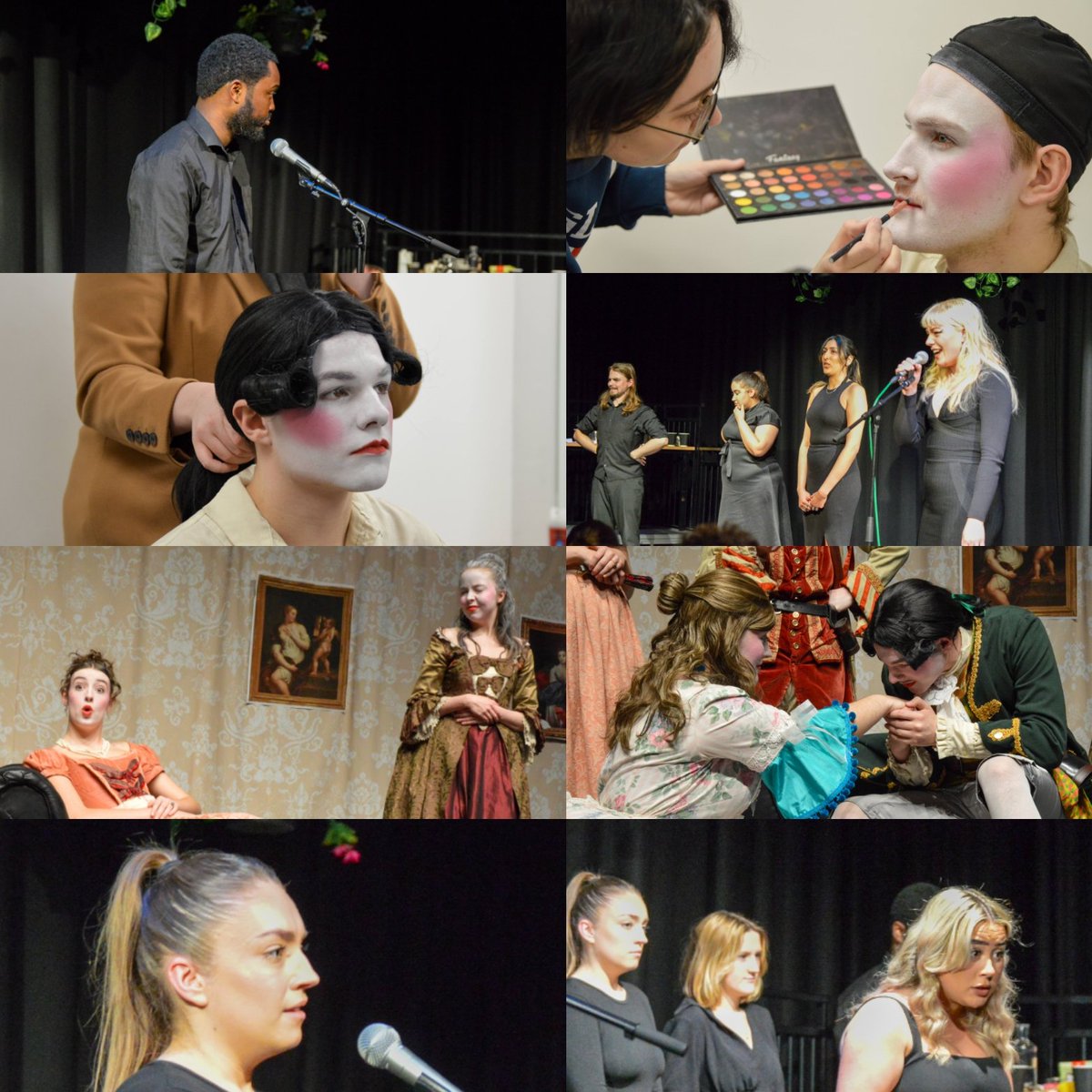 It's been a busy couple of weeks for our final year students in their winter shows. Now it's time to plan for The Final Year Festival in May. (More details and how to book coming soon.) #rehearsaltime #drama