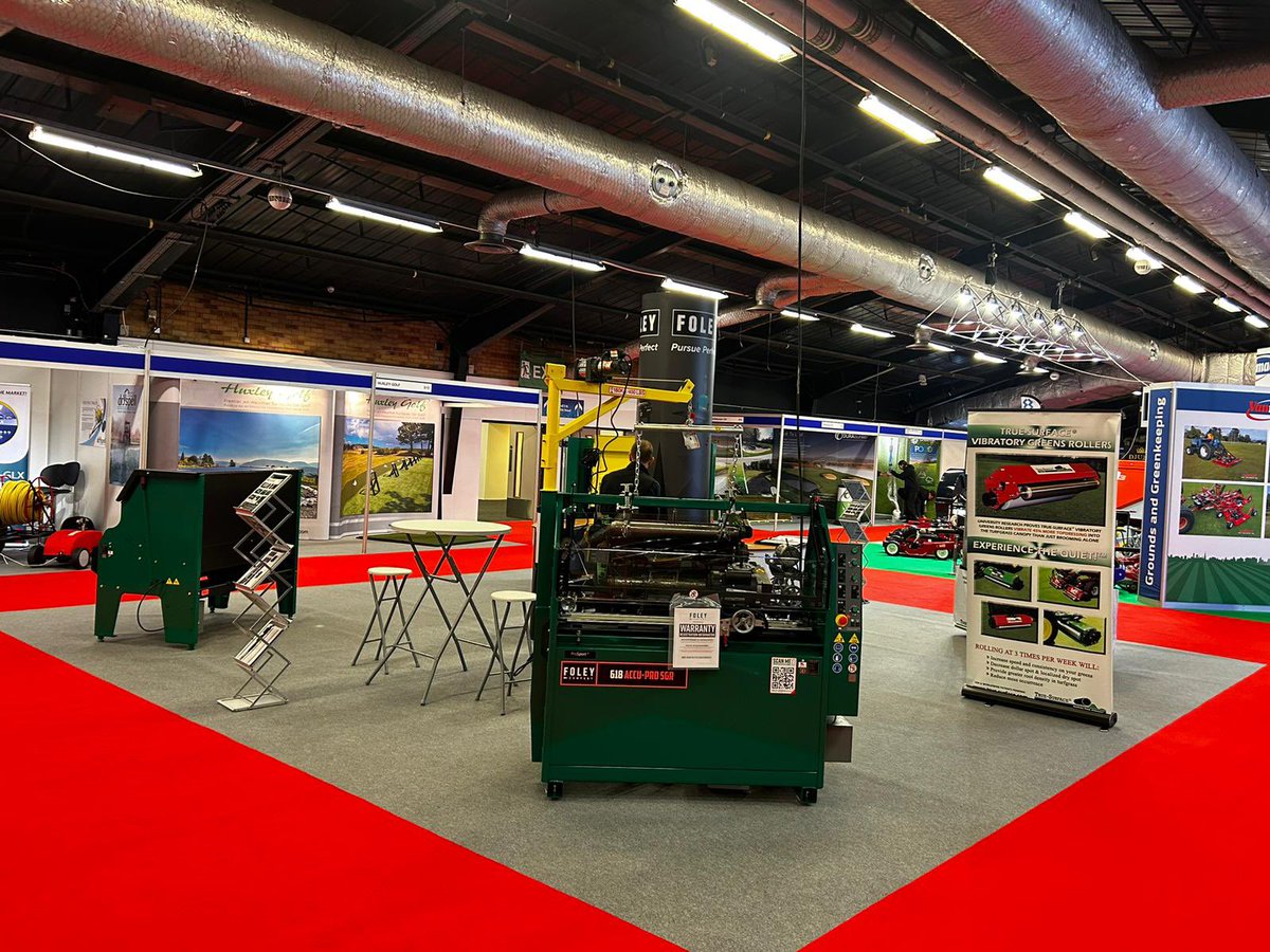 When you visit #btme2023 , do visit <a href="/Foley_Company/">Foley Company</a> and <a href="/TrueSurface/">True-Surface</a>. In hal 5 Booth 528. <a href="/PRauker/">Paul Rauker</a> <a href="/terryplemons/">Dallas Redman</a> and <a href="/prosportukltd/">Ian Robson</a> will be there to assist you. 🌱⛳️