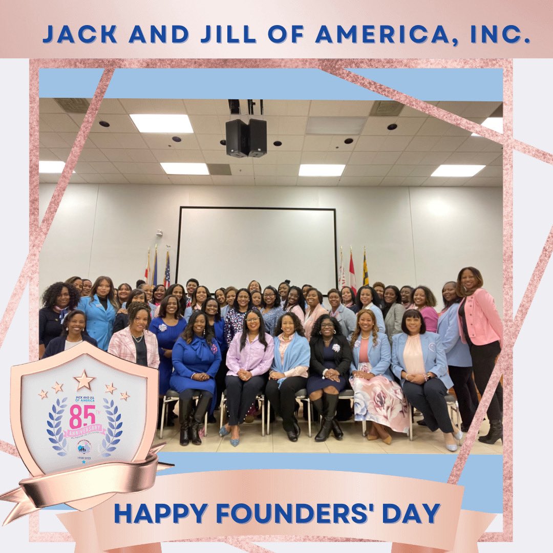 NHCJJ's tweet photo. “For 85 years, Jack and Jill of America has remained committed to the core mission of developing children and nurturing future African American leaders.” 
Why do we do this work? We do it for our children, families and communities! Happy 85th Founders Day!
#nhcjj #nhcjnj https://t.co/wZtSLmvUaZ