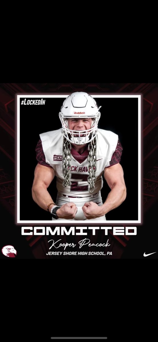 I would like to share my commitment to Lock Haven University! Very excited for the next chapter of my football and academic journey! <a href="/Coach_Mul/">Dan Mulrooney</a>