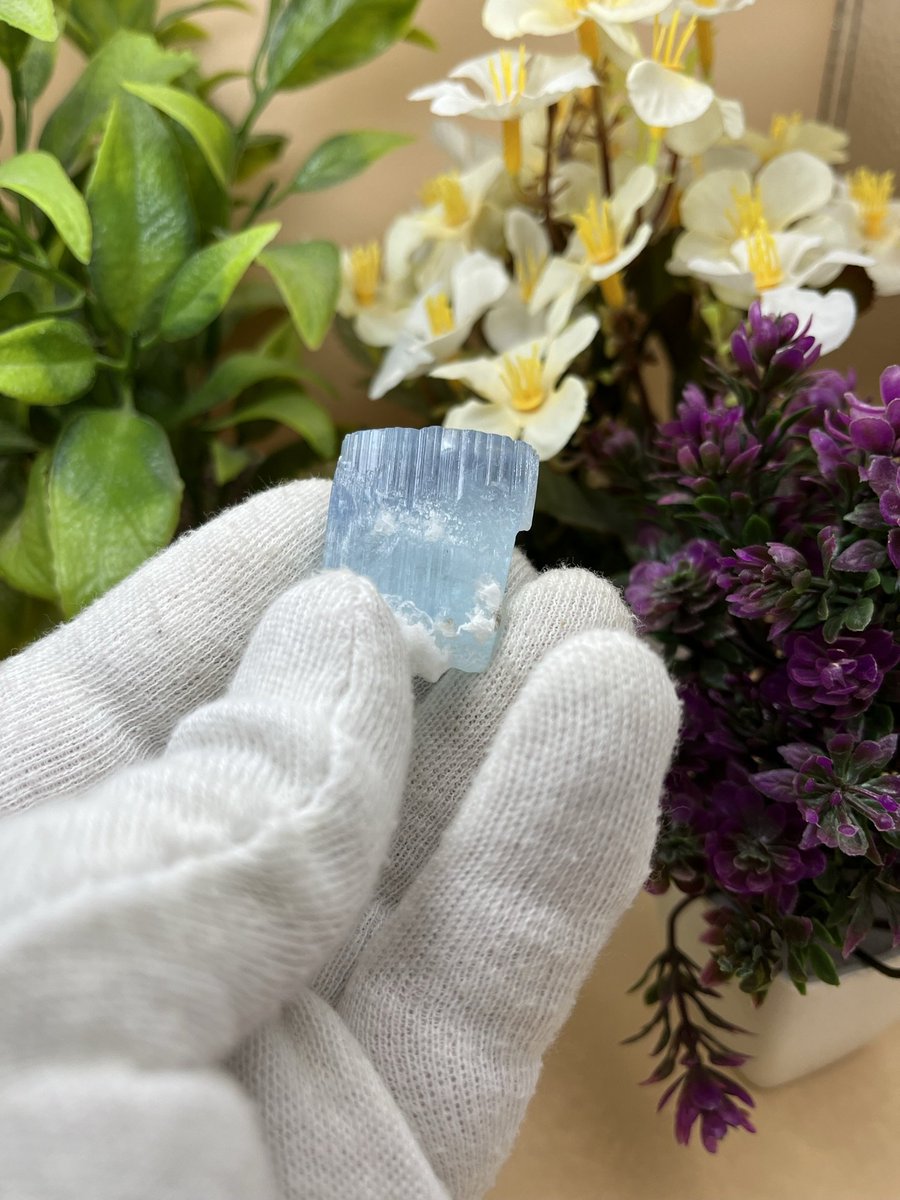 imaginarygems's tweet photo. Mineral: 
Aquamarine Crystal

Locality:
Skardu Area , Gilgit-Baltistan

Color:
blue dark termination

#aquamarine #aquamarinebeads #aquamarinebracelet
#aquamarinecrystal #aquamarinecrystals
#aquamarinegems #aquamarinejewellery https://t.co/rmoCmSZyza