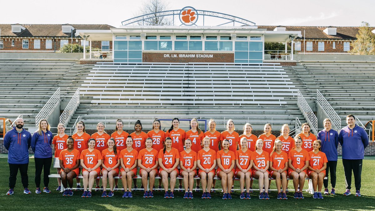 Your 2023 inaugural Clemson lacrosse team